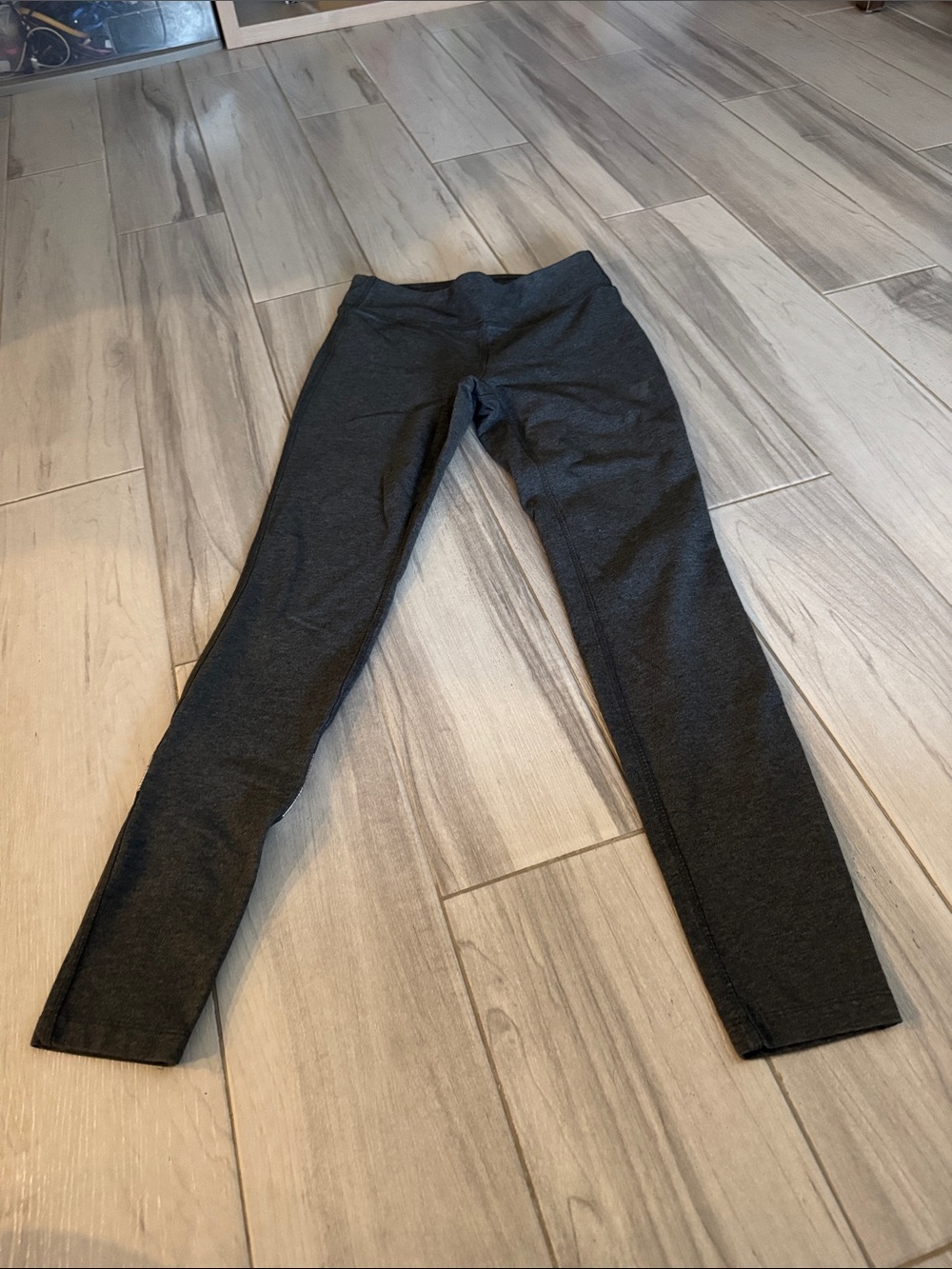 Gray Stretch Leggings - Comfortable Everyday Bottoms